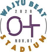 WAJYU BEAT STADIUM 2026 ロゴ